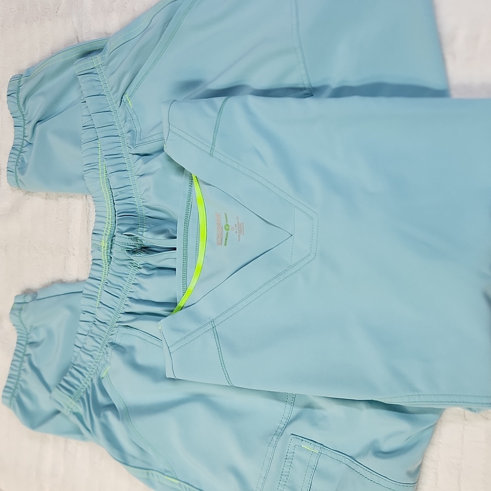 Scrubstar Scrub Set, Tranquil Sage, Size XL Top/2XL Joggers